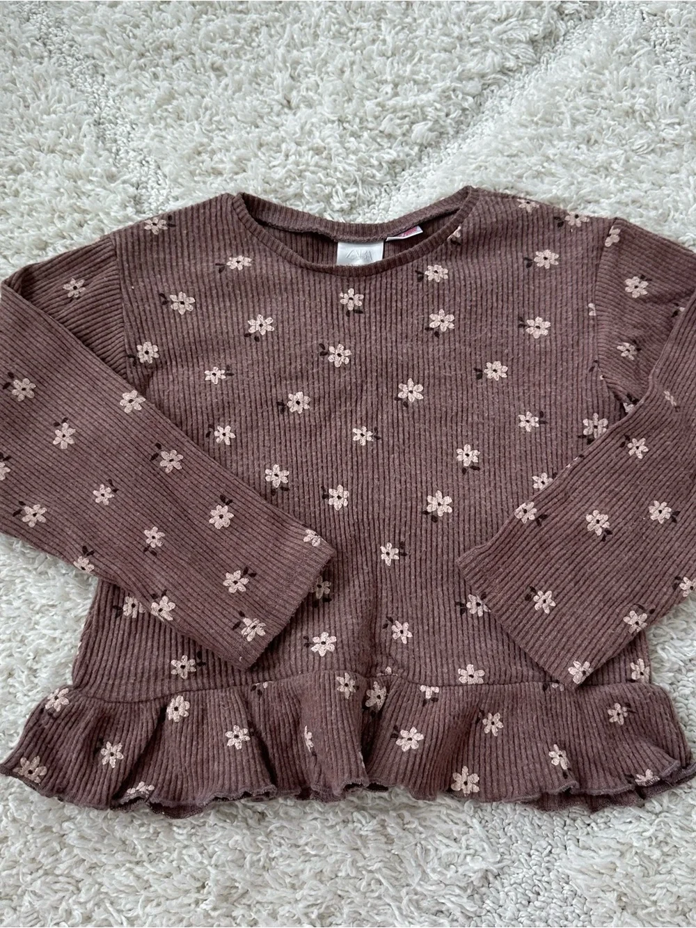 Zara Soft Ribbed Floral Set - Picture 5 of 7